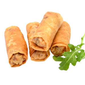 Cheese Burger Egg Roll